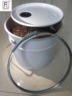Кофейные бобы из нержавеющей стали Пустая металлическая ведра 20L с воздушным клапаном