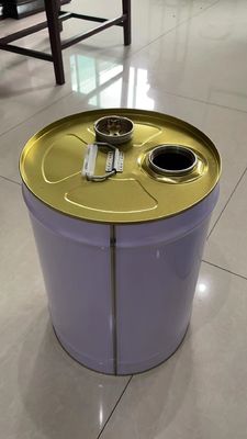 25L плотноголовый металлический ведро ведро с вытяжкой для бензиновых пакетов